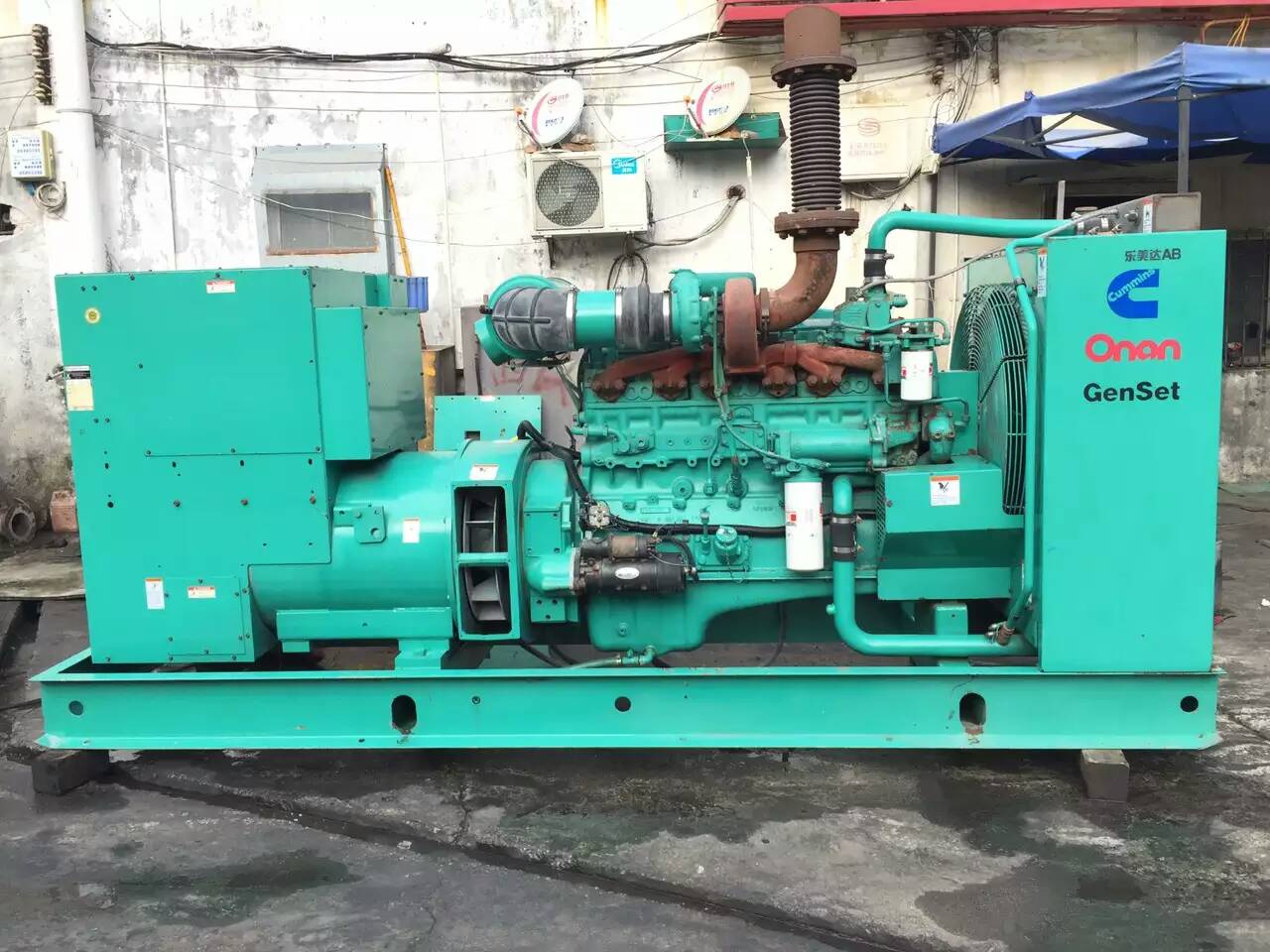 新巴尔虎左租赁发电机-柴油发电机不正常冒烟的原因